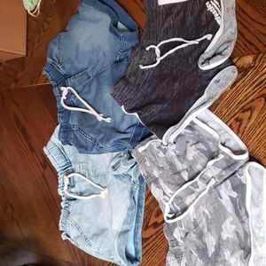 Lot of 4 Justice shorts size 8